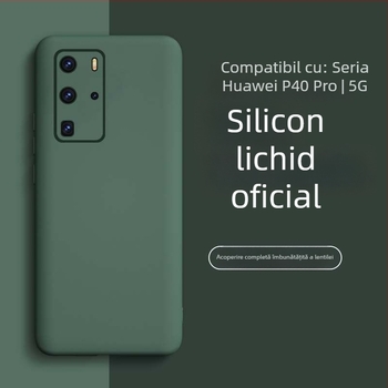 Husă Huawei P40 Pro – silicon lichid, design minimalist, de înaltă calitate, unisex, stil Insta