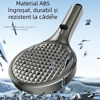 Cap de duș cu lumină ambientală reglabilă prin temperatură, cu duză de mână – presiune înaltă, duș multifuncțional