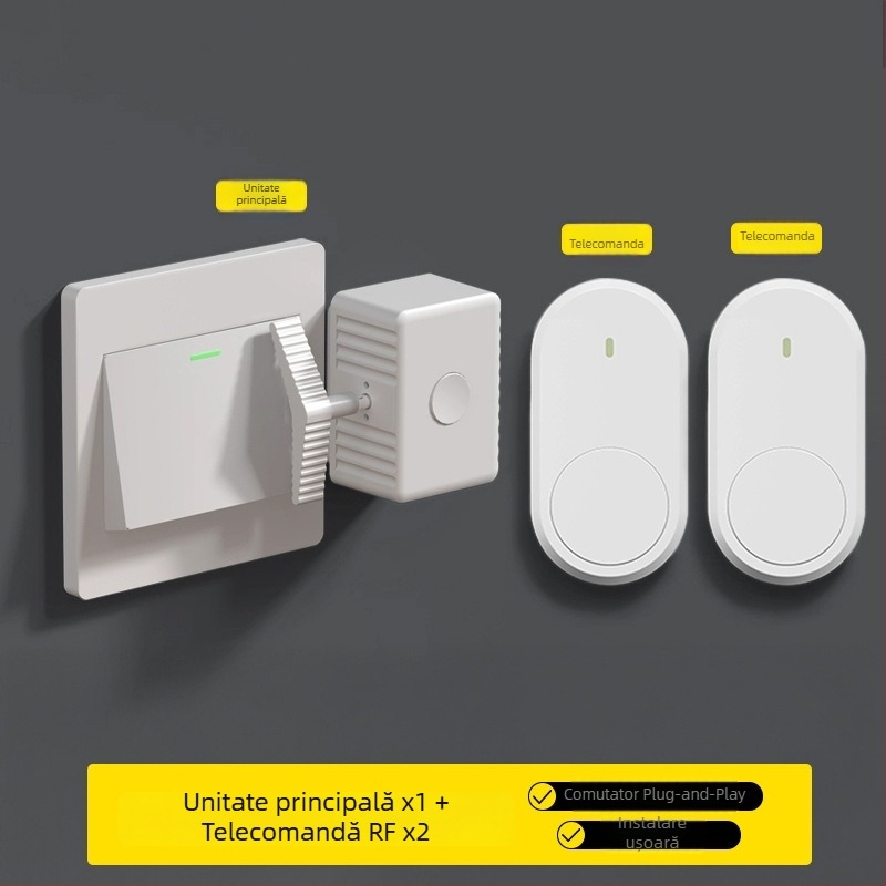 Comutator de lumină wireless automat pentru cămin