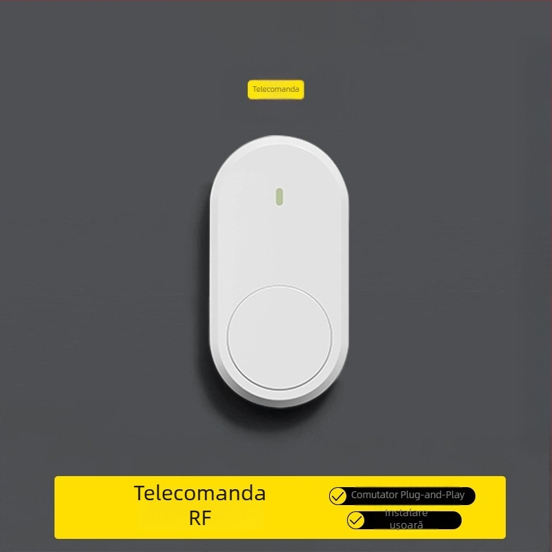 Comutator de lumină wireless automat pentru cămin