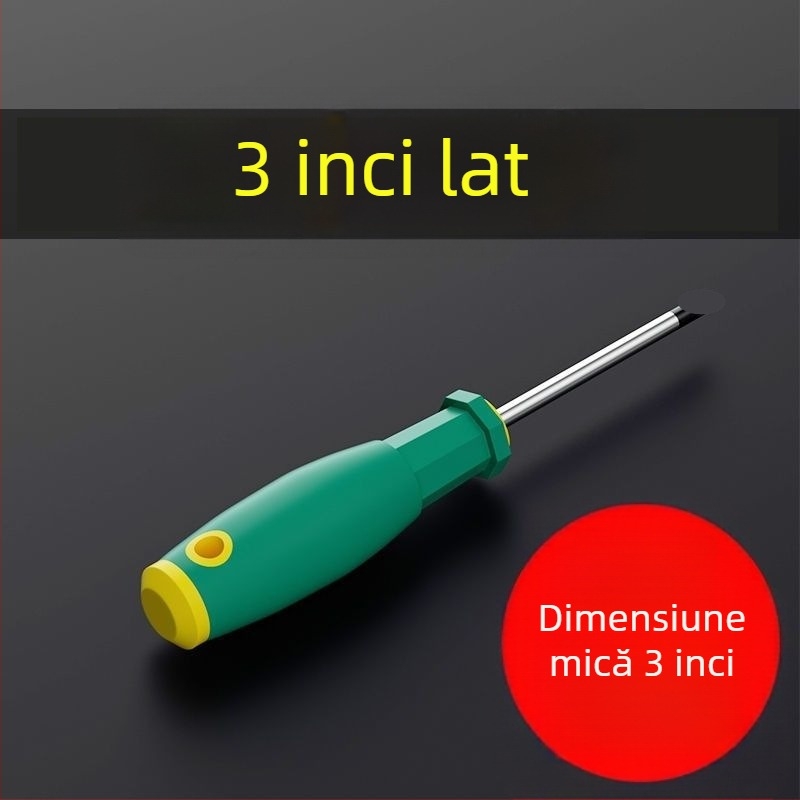 Set de șurubelnițe Philips din oțel S2, magnetice și izolate, mâner din plastic, dimensiuni 4 inci, 5 inci, 6 inci și 8 inci