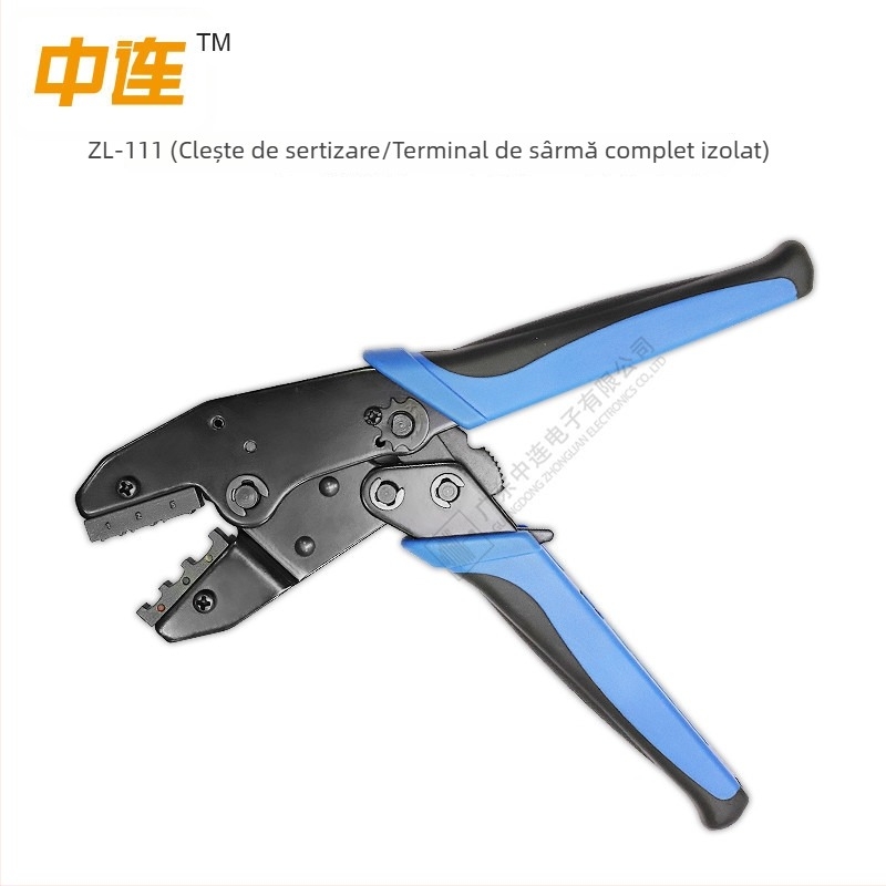 Clește de sertizat la rece pentru terminale, unealtă manuală pentru electrician, vârf tubular din cupru, cablaj multifuncțional