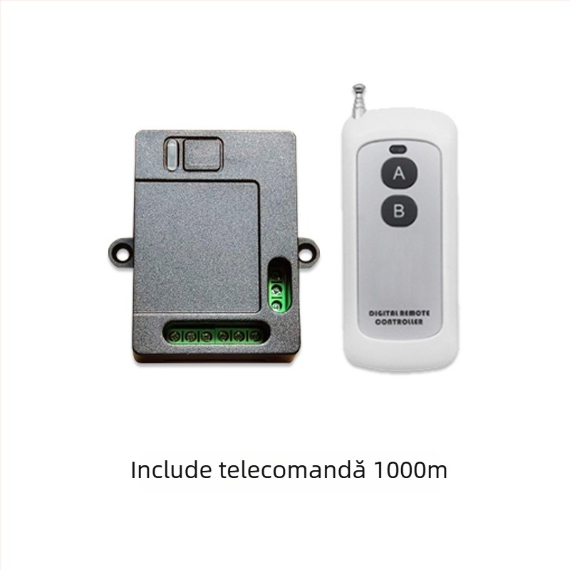 Comutator wireless cu control bidirecțional pentru motorul cu tijă telescopică, înainte/înapoi, braț împins-trăgător pentru ușă rulantă, 433 MHz