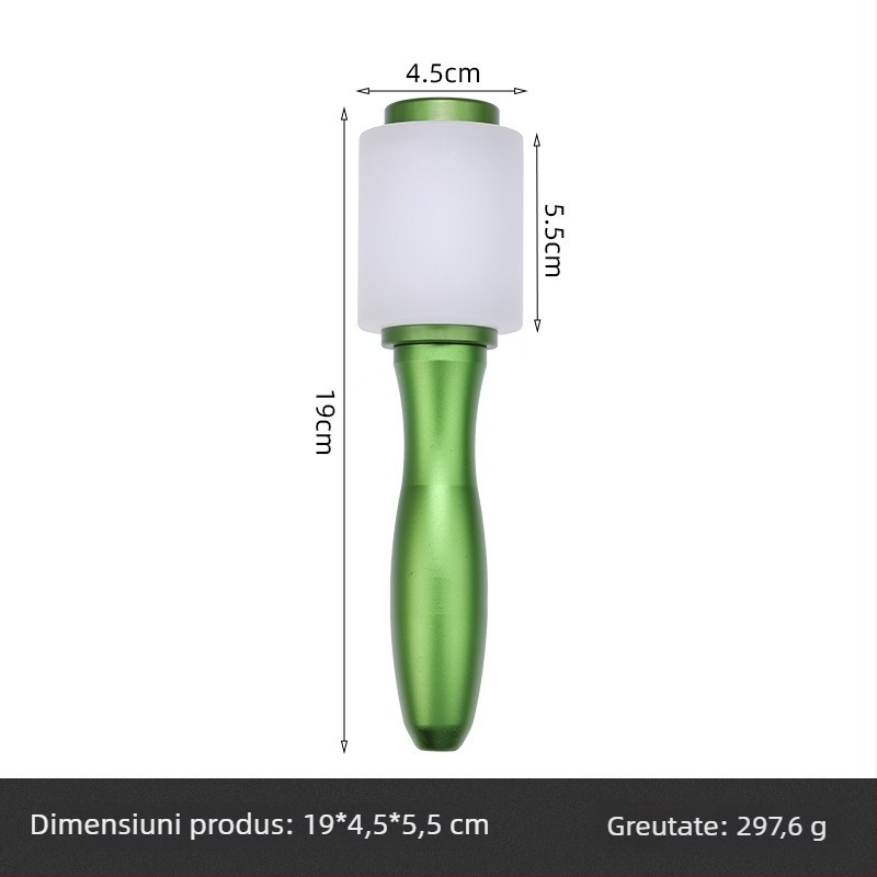 Cioc în formă de T pentru gravură pe piele cu mâner din lemn colorat; cioc din nailon pentru imprimarea modelelor; instrument de artă din piele lucrat manual