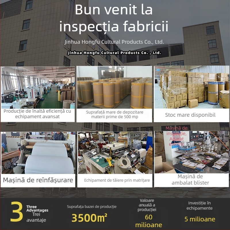 Bandă transparentă de ambalaj, cu zgomot redus, pentru sigilare și împachetare