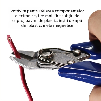 Clește din oțel inoxidabil industrial, 5 inch, tăiere diagonală și laterală