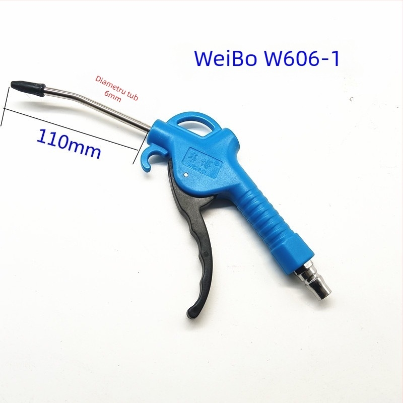 Weibo Pistol de suflare a prafului, cu aer comprimat, presiune înaltă, tijă extensibilă