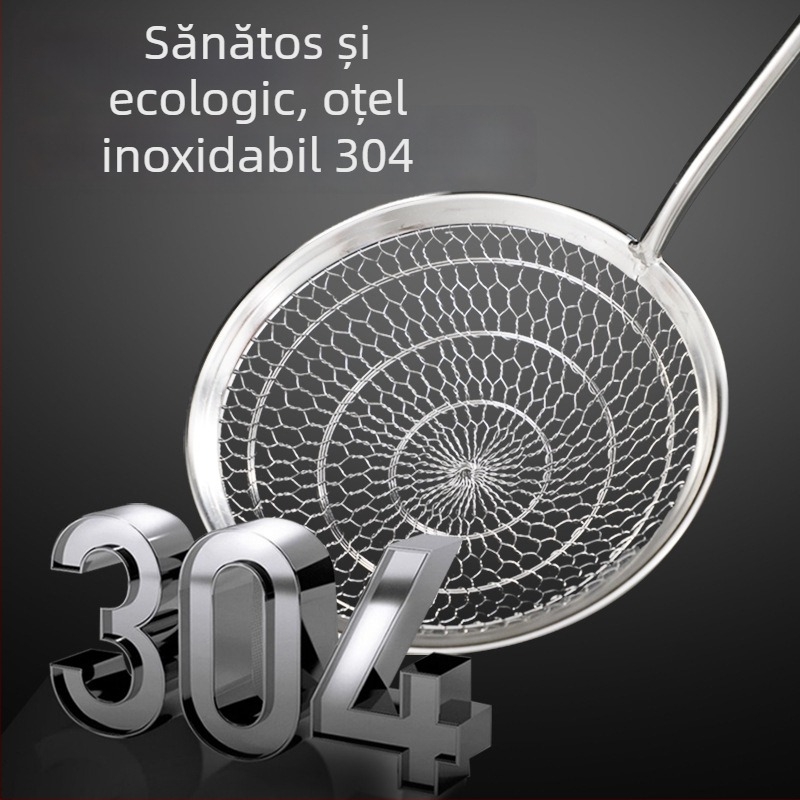 304 oțel inoxidabil, strecurător de bucătărie împletit manual, sită fină pentru dumplings