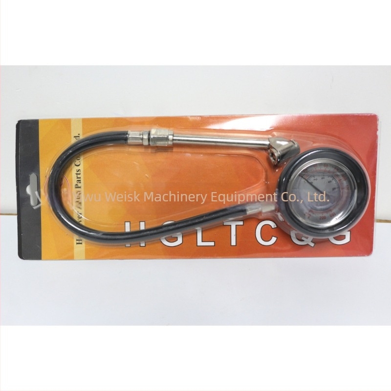 Manometru digital pentru presiunea pneurilor cu adaptor de umflare, manometru auto de înaltă precizie