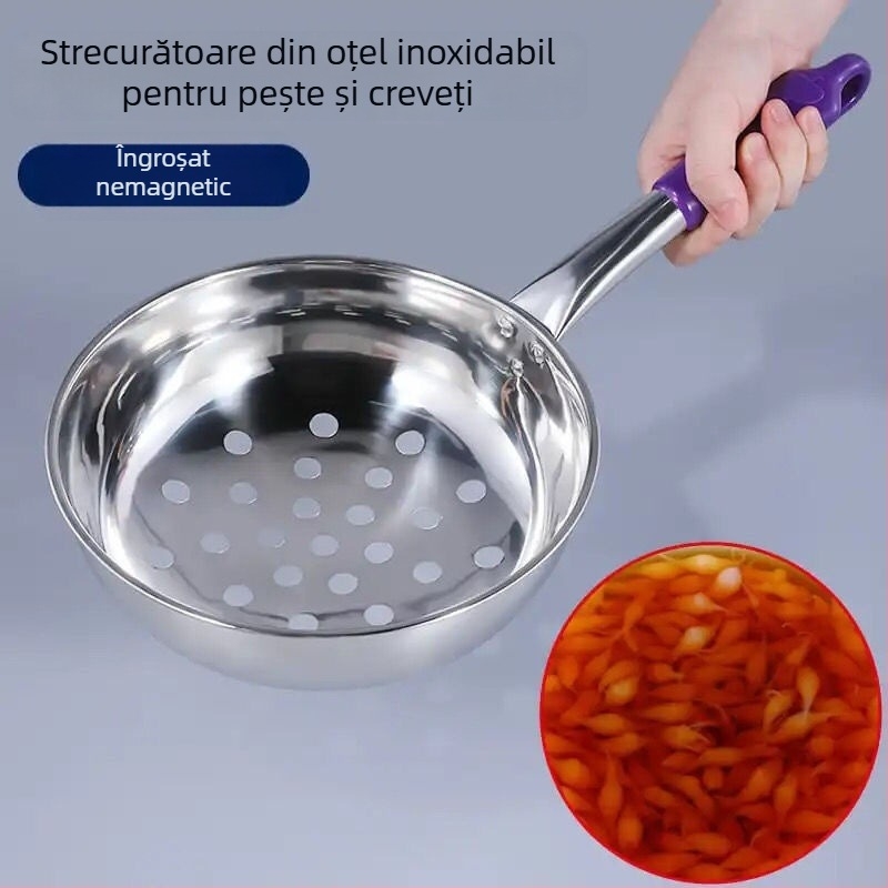 Instrument din oțel inoxidabil, cu formă de pește, pentru pastă de orez și vermicelli, unelte de bucătărie pentru uz casnic