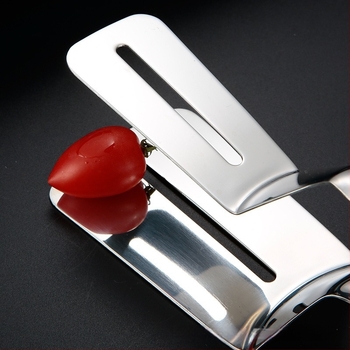 304 oțel inoxidabil, ustensilă de bucătărie multifuncțională: clips pentru pește prăjit, spatulă pentru steak și clips pentru clătite