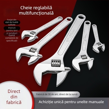 Cheie reglabilă cu mâner ușor, unealtă manuală versatilă