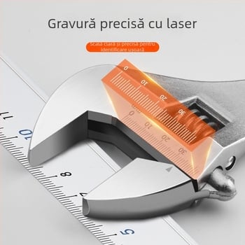 Cheie reglabilă cu mâner ușor, unealtă manuală versatilă