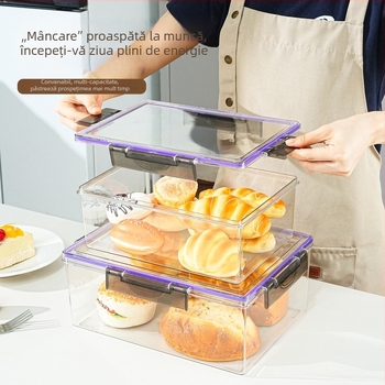 Cutie de depozitare pentru ușa din partea frigiderului – container PET pentru conservarea alimentelor, bucătărie, congelare legume și ouă, design minimalist premium pentru casă