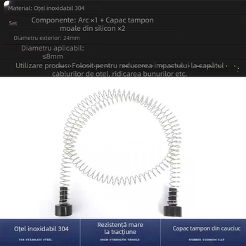 Arc amortizor ZIPLINE – dispozitiv de siguranță pentru decelerare