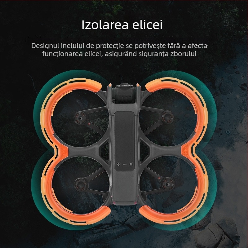 Brdrc Inel de protecție pentru palete și capac de protecție pentru DJI Avata 2