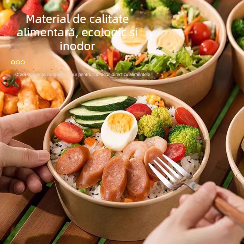 Set de tacâmuri de unică folosință: boluri, căni și bețișoare pentru grătar, camping și întâlniri – ecologic, portabil, de calitate alimentară