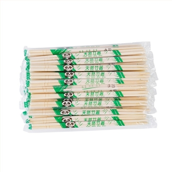 Bețișoare de unică folosință din bambus, igienice, secțiune rotundă, ambalate individual, pentru comenzi la pachet, bambus natural