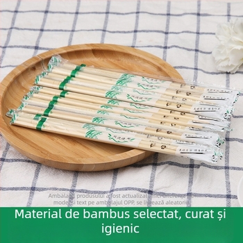 Bețișoare de unică folosință din bambus pentru uz casnic, igienice pentru takeout și banchete de nuntă