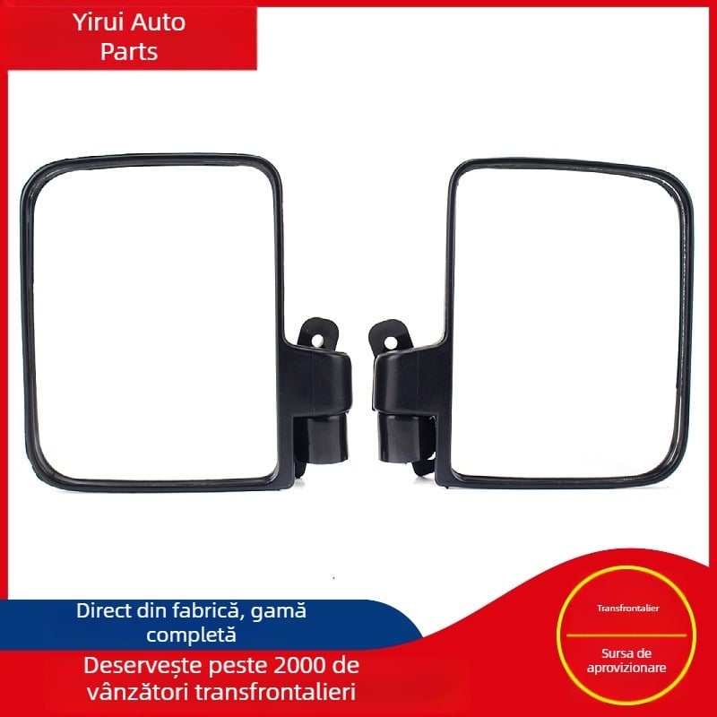 Oglindă retrovizoare convexă pentru cărucior de golf, oglindă laterală modificată cu reflector