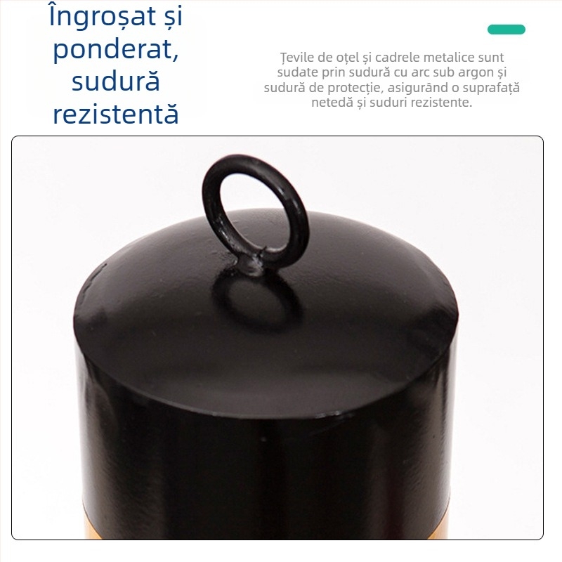 Coloană de avertizare cu țeavă zincată pentru siguranța rutieră, stâlp de parcare și reflector