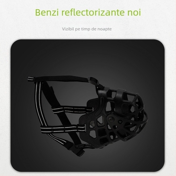 Botniță pentru câini – model 2026, anti-mușcătură și anti-lătrat, pentru câini mici, mijlocii și mari