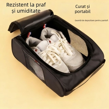 Geantă portabilă din plasă ventilată pentru adidași, călătorii și sport