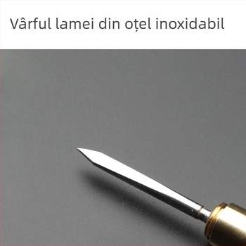 Mică ac de ceai din Ebony și Rosewood, Cuțit de ceai și accesorii pentru ceremonia ceaiului pentru ceai negru, Pu'er, Fu Tea și ceai alb