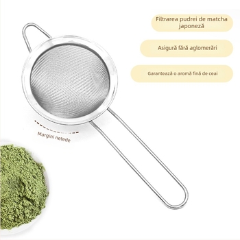 Filtru fin pentru pudra de matcha, stil japonez, instrument minimalist modern pentru amestecarea ceaiului, accesorii pentru ceremonia ceaiului