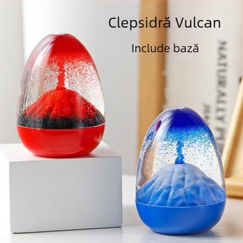 Set de activități pentru colțul științei din grădiniță: erupție vulcanică demonstrativă, clepsidră, materiale didactice pentru scurgeri de ulei, experiment cu anti-gravitație al uleiului lichid