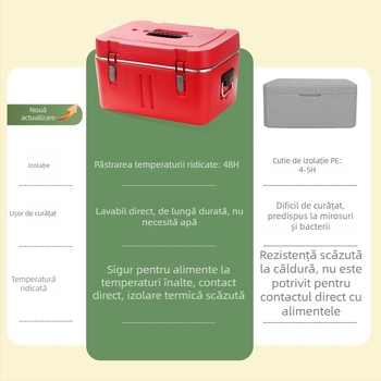 Găleată izolată din oțel inoxidabil, 50 L, pentru lapte de soia, ceai cu lapte, ceai, supă, jeleu de gheață