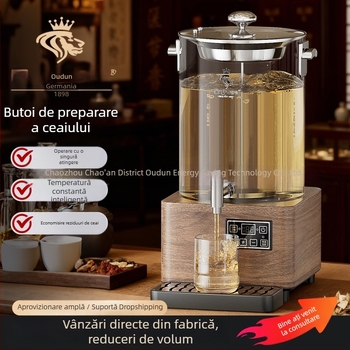 Orton Recipient Inteligent pentru Ceai, Comercial, Capacitate Mare 201-300 ml, PP Plastic, Recipient Izolat pentru Ceai