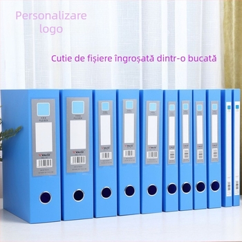 Cutie A4 din plastic pentru documente și chitanțe, organizator de birou
