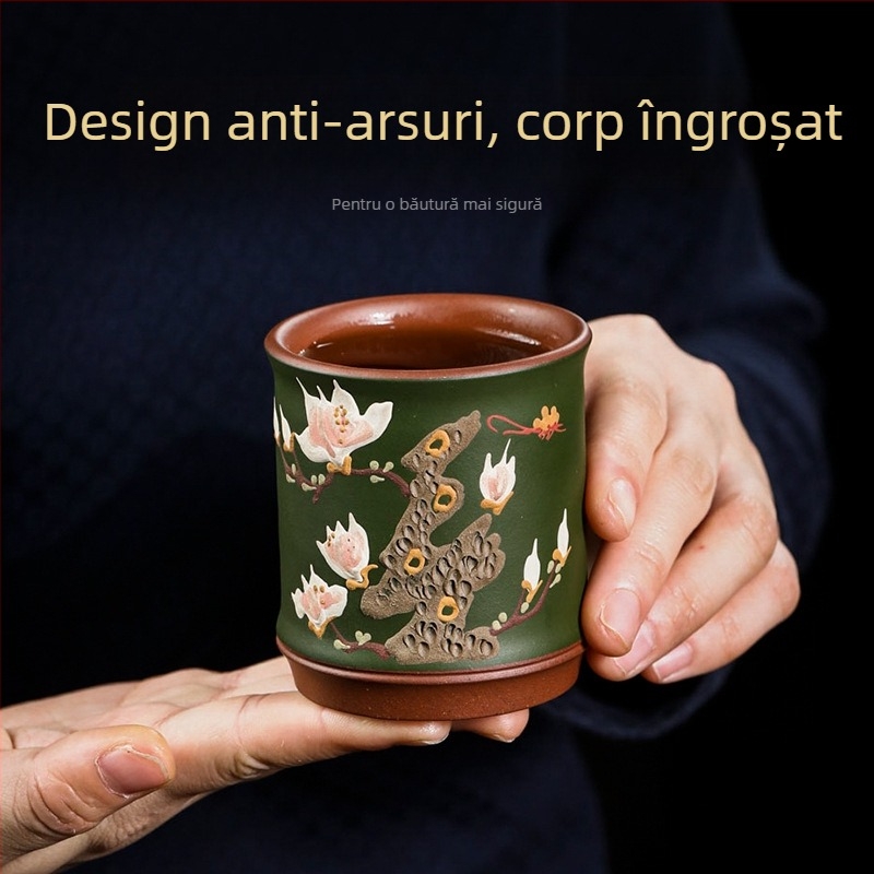 Ceșuță Yixing din lut purpuriu, Magnolia Master – ceai