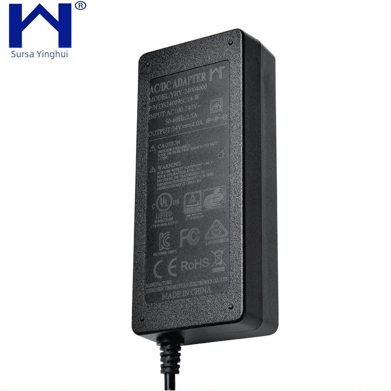 Adaptor de alimentare 9V/12V/19V/24V, 3A–10A, seria YHY-96W