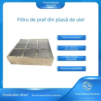 Filtru cu plasă de ulei pentru echipament de ventilație și colector de praf, element de filtrare, tip D/X