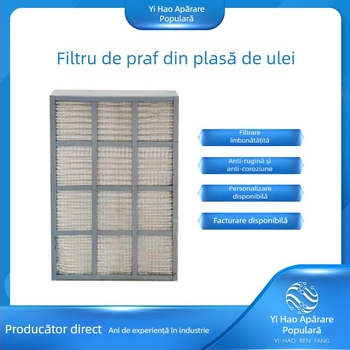 Filtru cu plasă de ulei pentru echipament de ventilație și colector de praf, element de filtrare, tip D/X