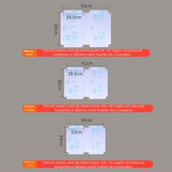Deli folie autocolante pentru copertă de carte, transparentă, mată, pentru elevi de învățământ primar, impermeabilă, groasă, set complet