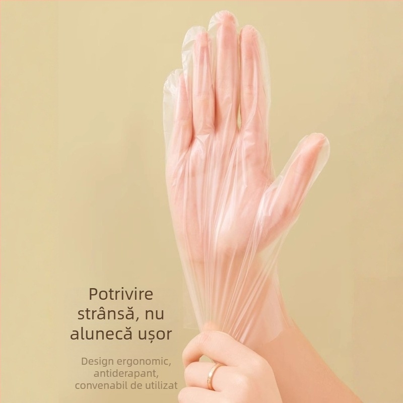 Mănuși de unică folosință, groase, de calitate alimentară, pentru grătar și coacere – durabile pentru uz casnic, design drăguț de desene animate