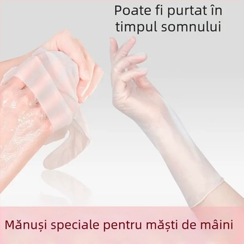 Mănuși PVC de unică folosință pentru uz spitalicesc, compatibile cu ecran tactil, îngrijire nocturnă a mâinilor