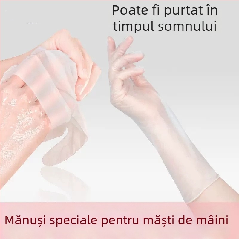 Mănuși PVC de unică folosință pentru uz spitalicesc, compatibile cu ecran tactil, îngrijire nocturnă a mâinilor