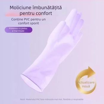 Mănuși nitril de 12 inch, de calitate alimentară, pentru bucătărie, lungime extinsă, mai groase, durabile, rezistente la ulei, de unică folosință
