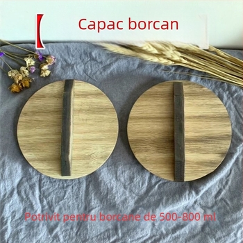 Capace din lemn pentru ceainic, oale și wok – design modern minimalist