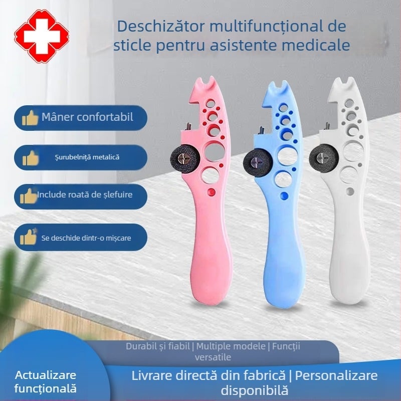 Disc de șlefuit medical mic, multifuncțional, pentru deschiderea sticlelor și tăierea ampulelor din sticlă