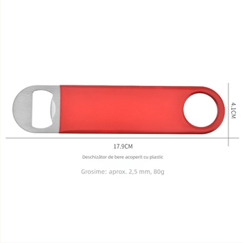 Deschizător de bere și vin din oțel inoxidabil, breloc, portabil, design minimalist