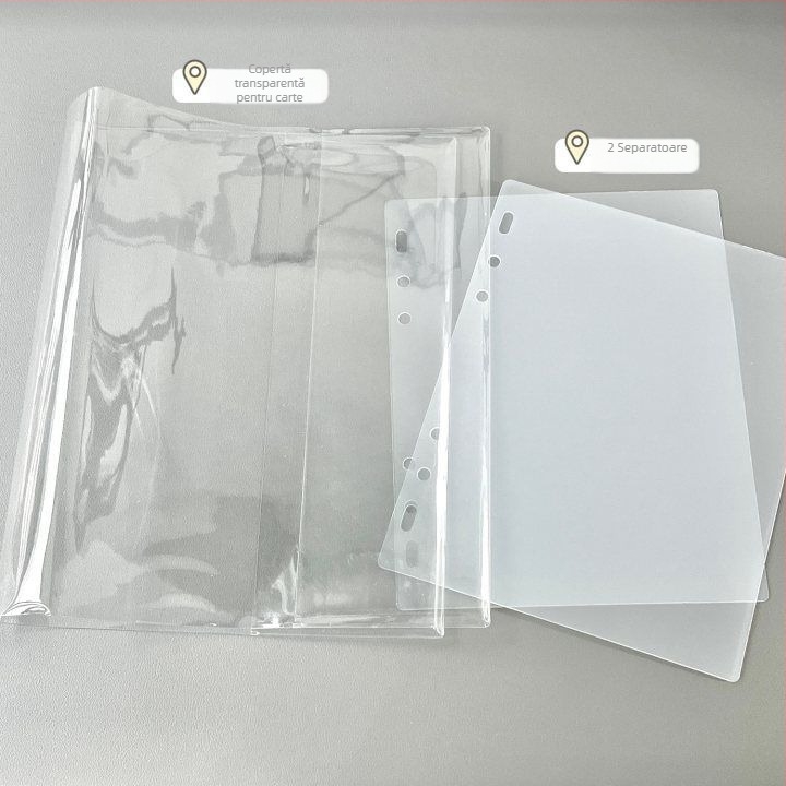 Album foto pentru carduri cu capac rigid, format A5, structură cu patru pătrate, suport alb pentru carduri, album poze Polaroid de 3 inch
