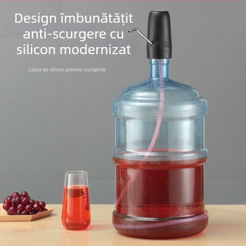 Sifon electric automat pentru vin cu filtru