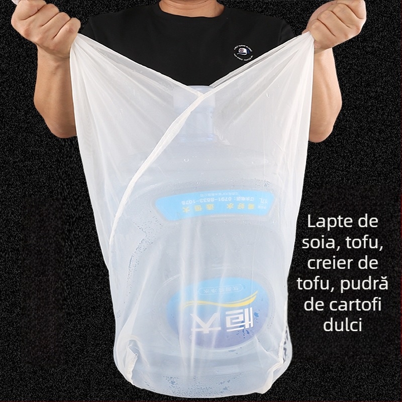 Sac filtrant mare din nylon pentru lapte de soia și mașina de tofu — plasă ultrafină, rezistentă la temperaturi înalte