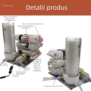 Filtru de alcool cu cărbune activ pentru maturare și eliminarea amărăciunii; filtru compact pentru băuturi spirtoase făcute acasă în cantități mici