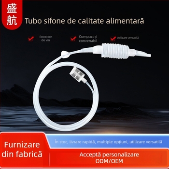 Sifon pentru vin, distribuitor manual, utilizare casnică, dispozitiv de filtrare pentru vinul alb, din plastic